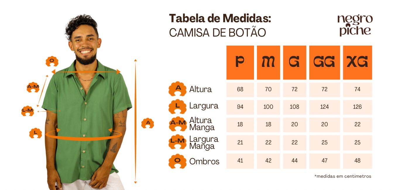 CAMISA DE BOTÃO